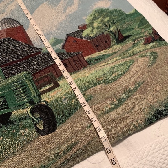 John Deere Tapestry never hung 37x28 - Picture 5 of 6